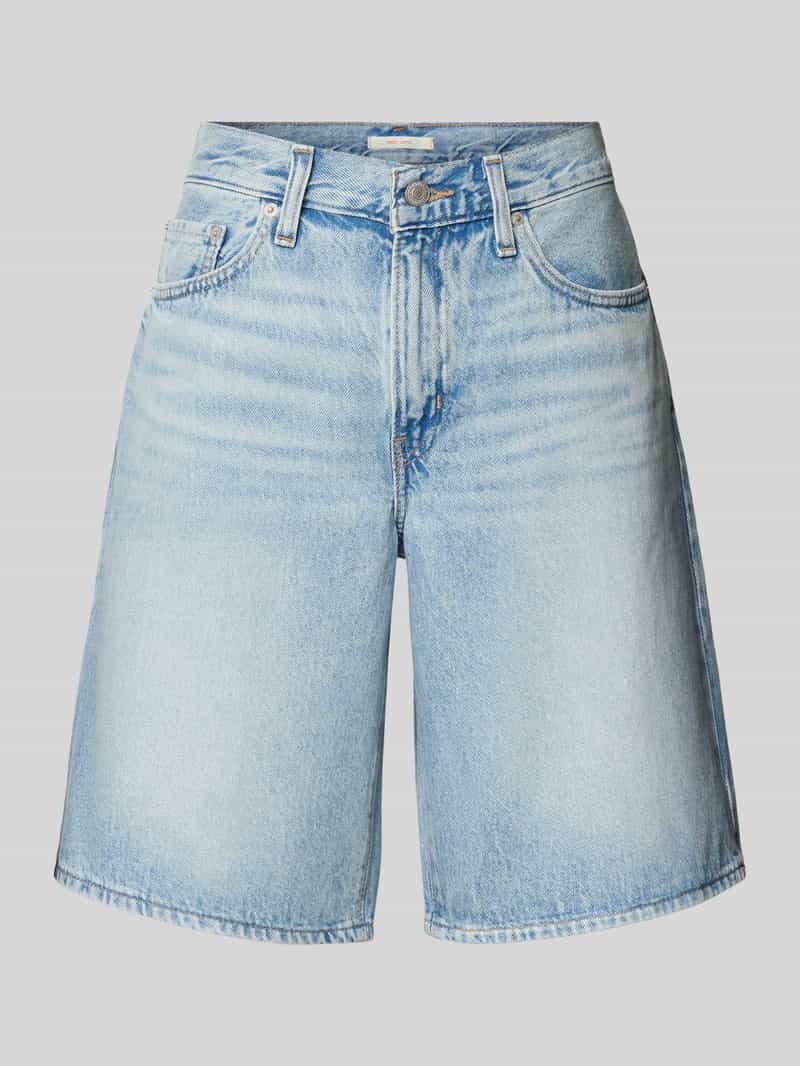 baggy fit korte jeans van puur katoen model 'MIDDY JORT'
