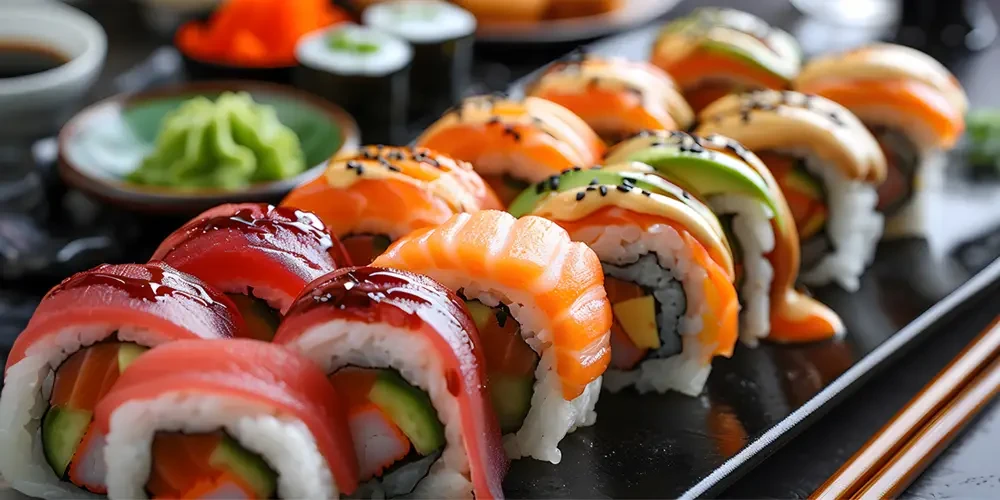 Vrouwen die vaak sushi eten zijn slimmer