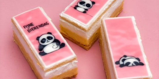 Vier Dierendag met een speciale Tompanda tompouce bij HEMA