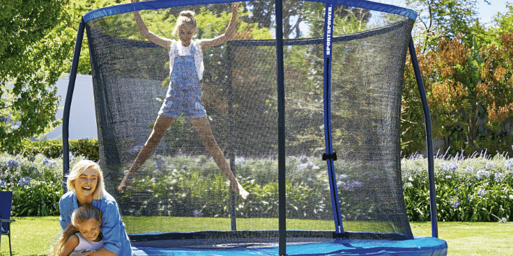 Vanaf vandaag bij ALDI in de aanbieding: toffe grote trampoline met vangnet