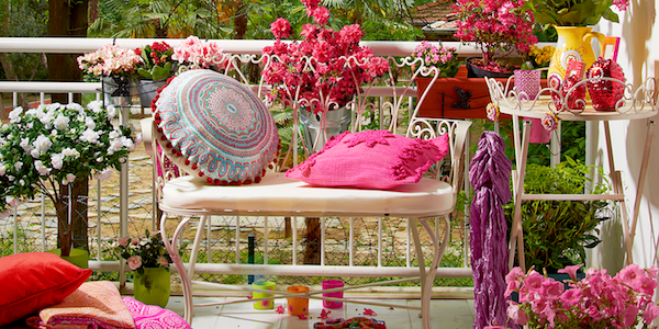 Zo kun je in no time je balkon of tuin een nieuwe look geven