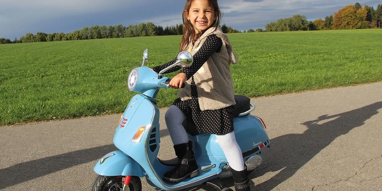 Tof: Elektrische Vespa scooter voor kids nu te koop