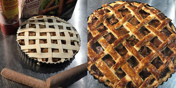 Recept: deze hartige frikandeltaart is verrukkelijk