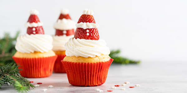 Deze makkelijke kerstcupcakes kan niemand verpesten: ook jij niet!