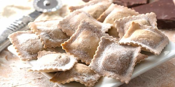 Recept: Ravioli met Nutella vulling