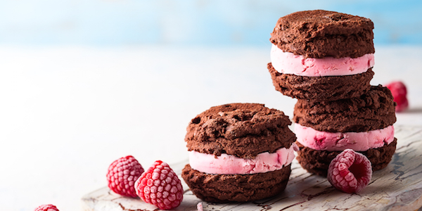 Recept Ice cream cookie sandwich 