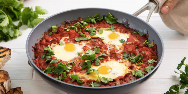 Maak de lekkerste Shakshuka in een GreenPan