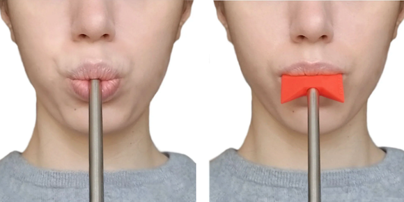 Gadget: Dit grappige rietje voorkomt mondrimpels 