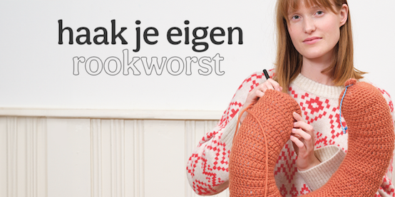 Leuk idee: Haak je eigen HEMA-rookworst