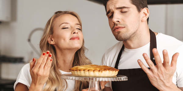 Aankomen door alleen maar aan taart te ruiken? Het kan!