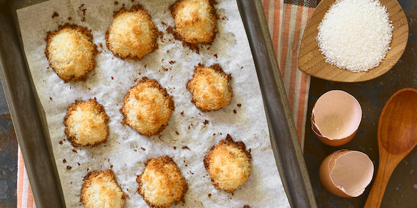 Déze zelfgemaakte kokosmakronen wil je eens proberen