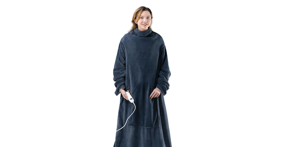 Deze elektrische deken mét mouwen heb je nodig in jouw leven