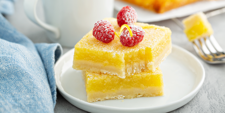 Vegan lemon bars: verfrissend en gezond