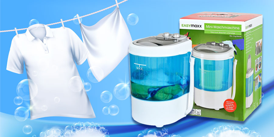 Deze mini-wasmachine van Action wil je hebben voor op vakantie