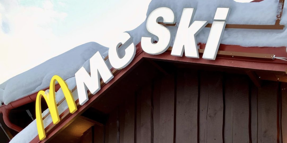 Nooit honger op de piste: Ski langs de McSki in Zweden
