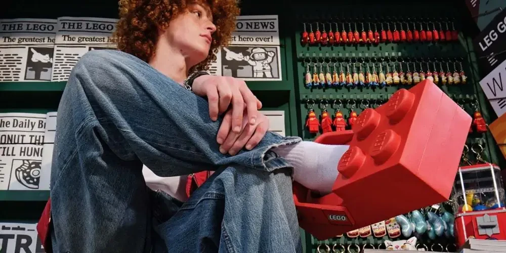 Crocs komt met enorme rode Lego schoenen voor €200
