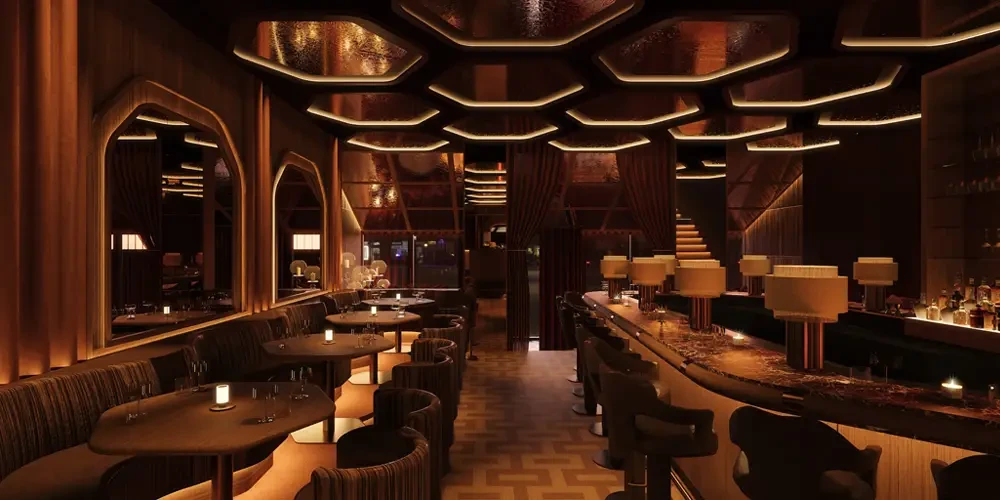 ROTATE Amsterdam: de nieuwe hotspot waar diner en nachtleven in elkaar overlopen